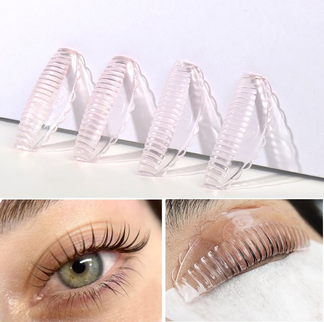 Wimpernlift-Pads, 8 Stück, 4 Größen, selbstklebend, wiederverwendbar - Bild 1