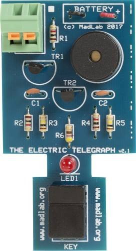 Whadda WSG109 Elektrischer Telegraf Morse-Code Bausatz für 9V - Bild 1