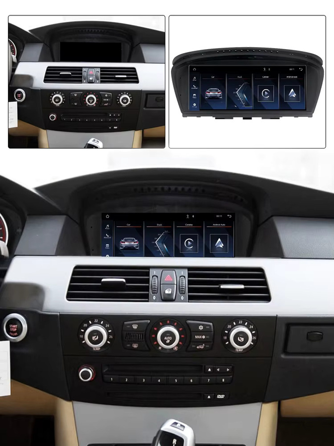 MEKEDE 8,8 Zoll Linux Multimedia-Autoradio für BMW 3er und 5er Serie mit Wireless Carplay, Android Auto, GPS und Bluetooth in Schwarz - Bild 4