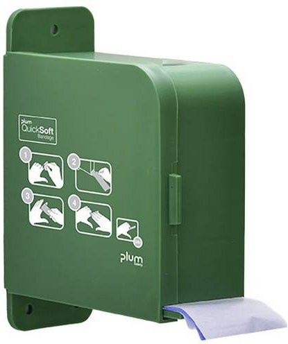 Plum QuickSoft 5555 Pflasterspender Wandmontage Grün - Bild 1