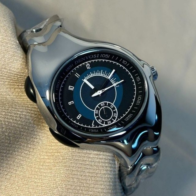STARPERISH Armbanduhr, Quarz, Edelstahl, Silber, Herren - Bild 1