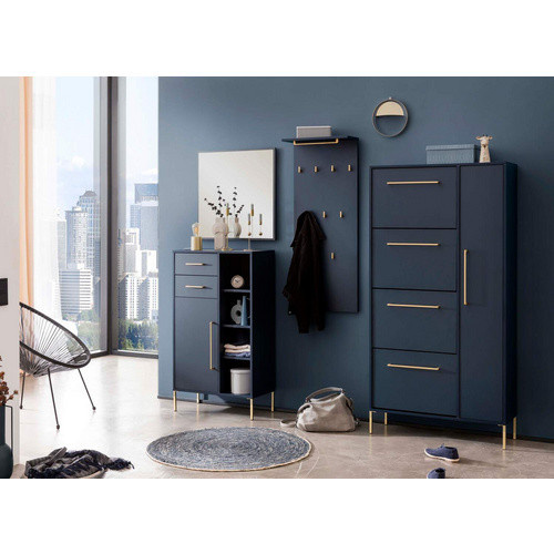 Schildmeyer Hakenpaneel Kent in Blau aus Holzwerkstoff mit B/H/T: 50 x 120,6 x 20,9 cm - Bild 2