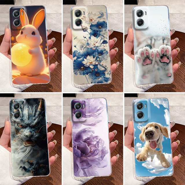 Silikon Schutzhülle mit Drachen-Design für Motorola Moto G06 Power XT2535-1 XT2535-2 - Bild 1