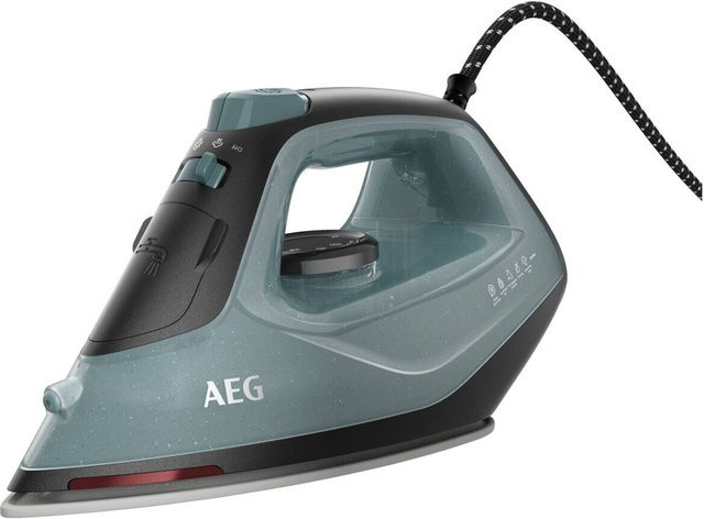 AEG Dampfbügelautomat SI5-2-6OG in Grün Grau aus Keramik und Kunststoff B/H/L: 11,6 x 14,3 x 27,4 cm - Bild 1