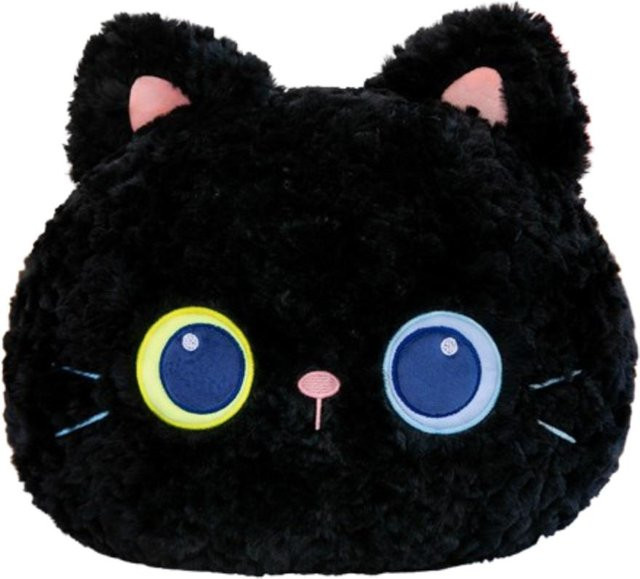 Yiran toy Kuscheltier Katze aus Plüsch in Schwarz, 38 cm - Bild 1