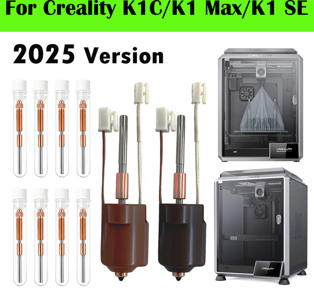 BEGRINT K1-Serie Hotend-Upgrade für K1C, K1 Max und K1 SE mit Keramik-Heizblock und Schnellwechseldüsen für FDM 3D-Drucker - Bild 1