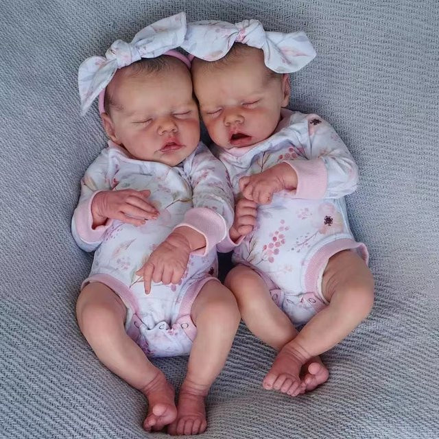 NPK Reborn Baby Mädchenpuppe, Prinzessin, Silikon, Vollständig Weicher Silikonkörper - Bild 1