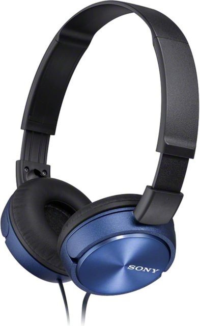 Sony MDR-ZX310AP On-Ear Kopfhörer in Blau mit 3,5 mm Klinkenanschluss - Bild 1