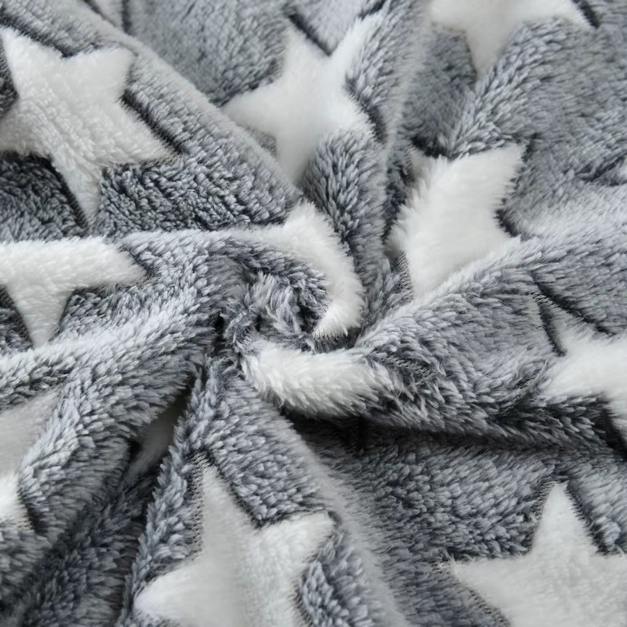 Holapet Hundebettmatte aus warmem Fleece für Hunde und Katzen, Grau - Bild 2