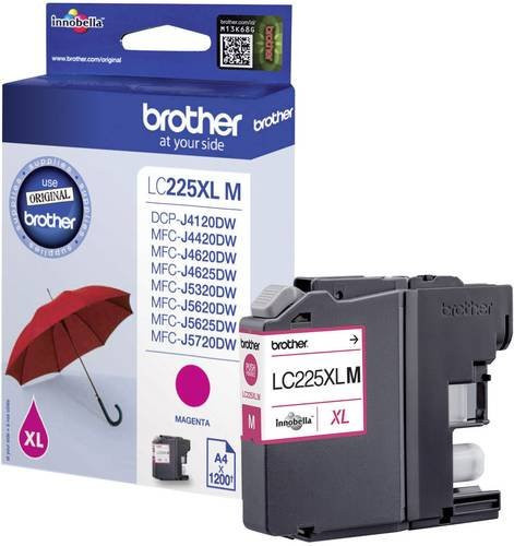 Brother Original Tintenpatrone LC-225XLM Magenta - Bild 1