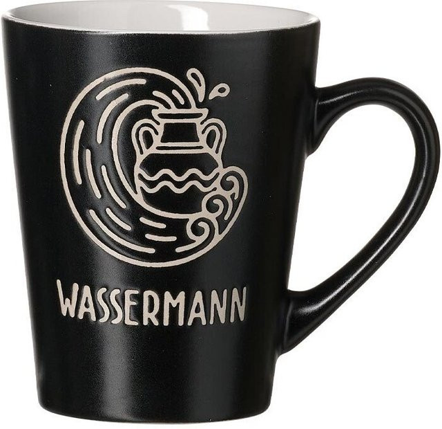 Ritzenhoff & Breker Henkelbecher Wassermann Cosmic Schwarz 350 ml - Bild 1
