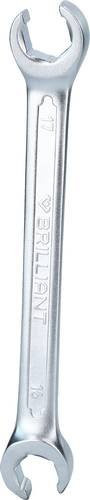 Brilliant Tools BT706021 Leitungsschlüssel aus Chrom-Vanadium in Silber, Schlüsselweite: 18 - 19 mm - Bild 1