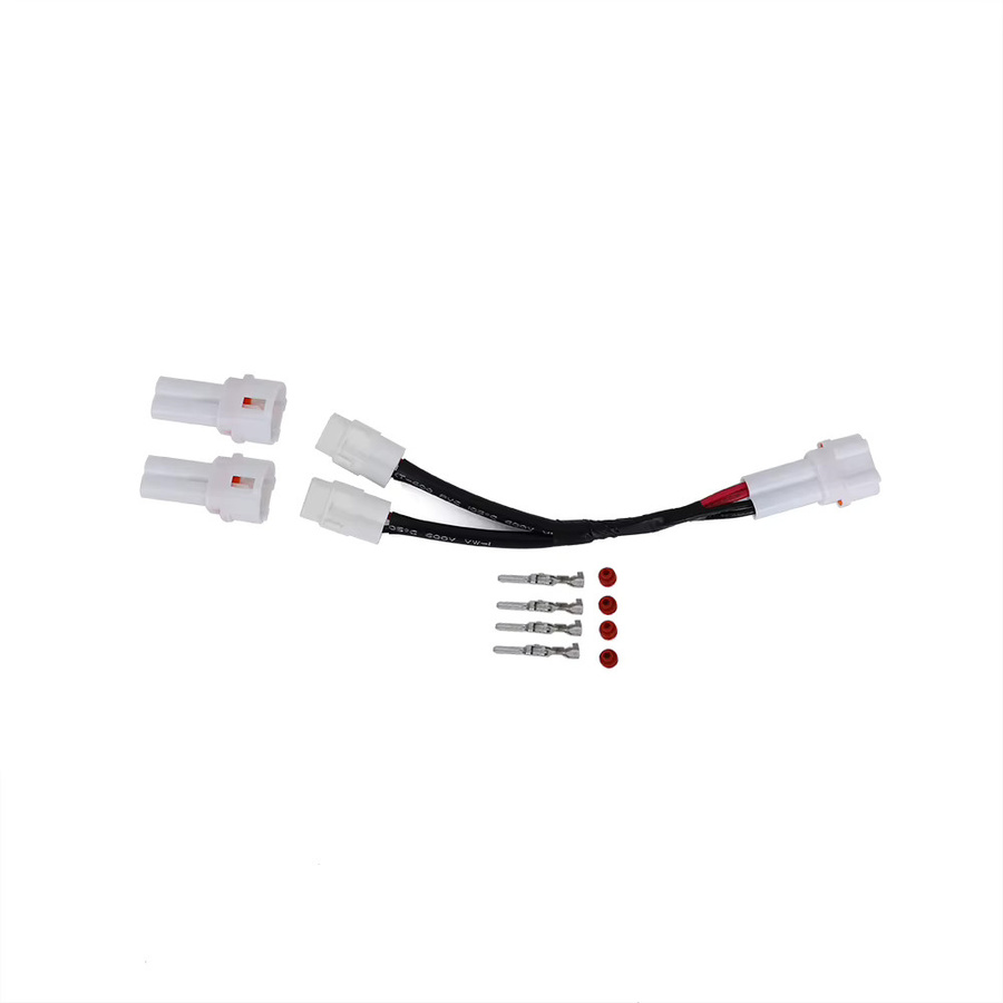 USB-C Steckdose Splitter Stecker Ladegerät in Weiß für Yamaha MT07 MT09 XSR700 XSR900 XV1900 YZF-R1 R1M R6 FZ07 FZ09 - Bild 2
