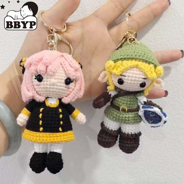 Bandai Cartoon-Anime-Charaktere Puppe Schlüsselanhänger, Plüsch / Textil, Bunt / Mehrfarbig - Bild 1