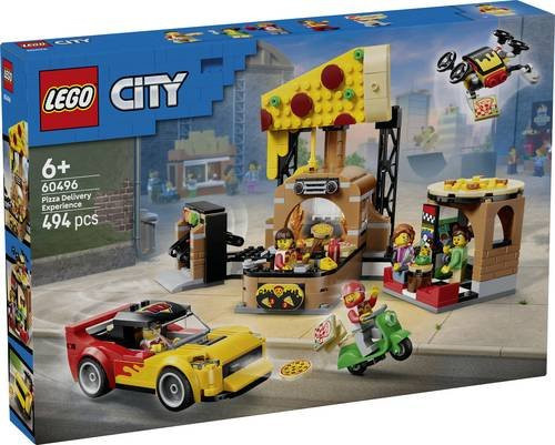 LEGO City Pizza-Liefererlebnis Bauset ab 6 Jahren