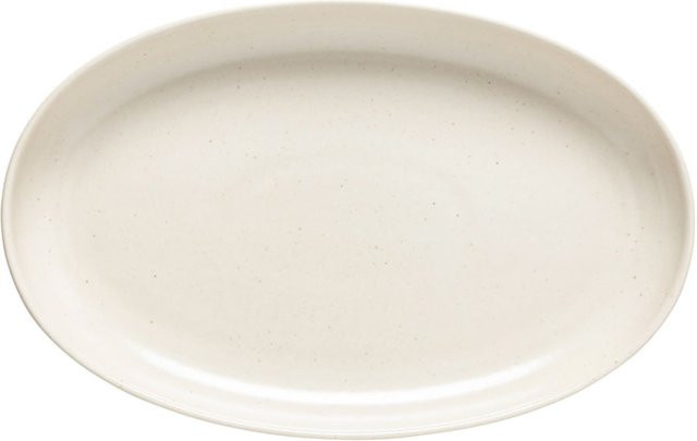 Costa Nova Servierplatte Pacifica Oval, Beige, 12er Pack, Keramik, Länge: 22,6 cm, Breite: 14,9 cm, Höhe: 2,5 cm - Bild 1