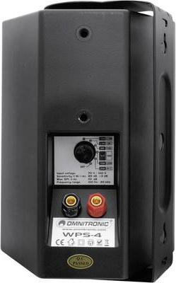 Omnitronic 80710512 2-Wege Lautsprecher Schwarz kabelgebunden 20 W passiv - Bild 1
