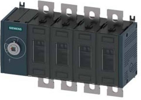 Siemens Lasttrennschalter 4polig 250A 690 V/AC grau 3KD38400PE100 - Bild 1