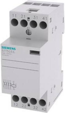 Siemens Installationsschütz 5TT5033-2 mit 4 Öffnern 24 A in Weiß - Bild 1