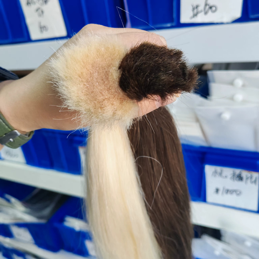 Moresoo Haarverlängerung, brasilianisches Remy Echthaar, 100 g, Damen - Bild 2