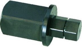 RÖHM Antriebsadapter für RKZM in Schwarz für 92 mm und 125 mm - Bild 1