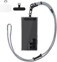 Universelles Handyband von Nevox in Silber und Transparent als Handykette und Gurt - Bild 1