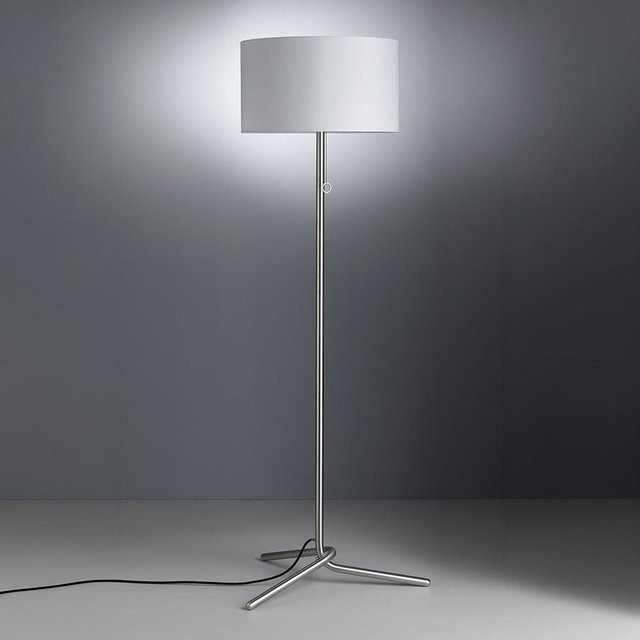 Tecnolumen CSL 08 Baton Stehleuchte in Grau mit Up-Down-Lichteffekt und verstellbarer Zylinderform - Bild 1