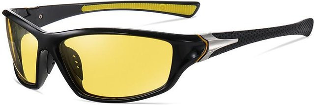 Binchi Outdoor Equipment Sportsonnenbrille, polarisiert, Unisex, yellow - Bild 1