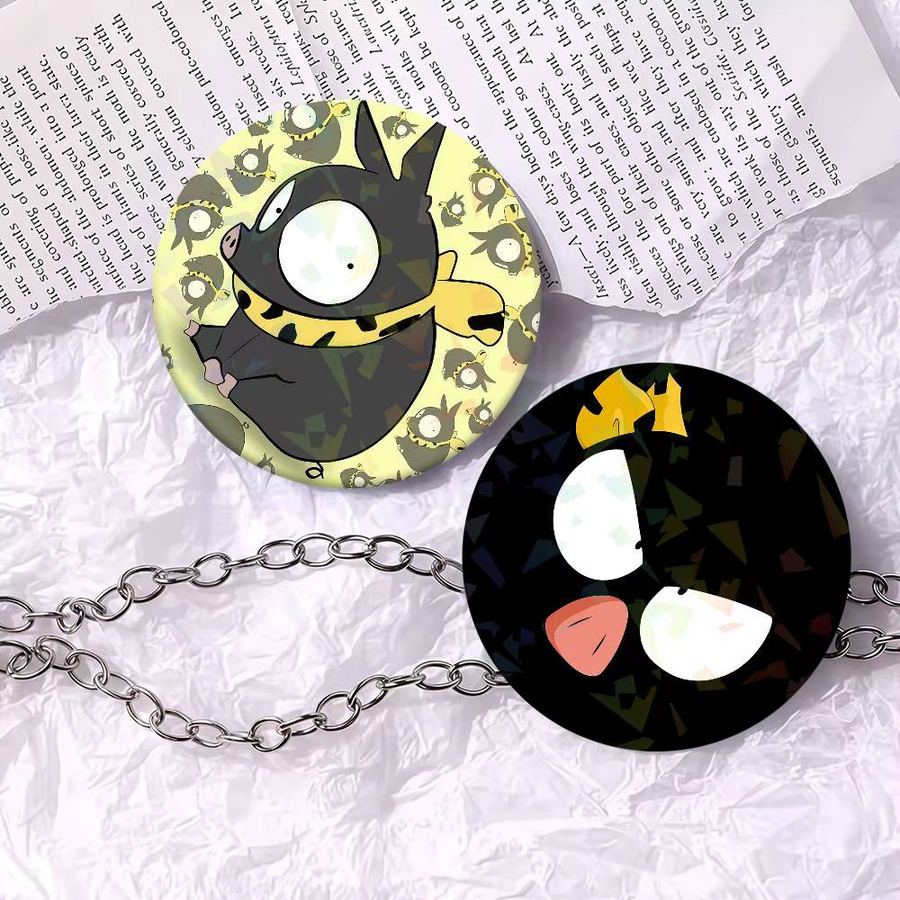 Brosche Kawaii R-Ranma P Chan Ryoga Pig, Bunt - Bild 2
