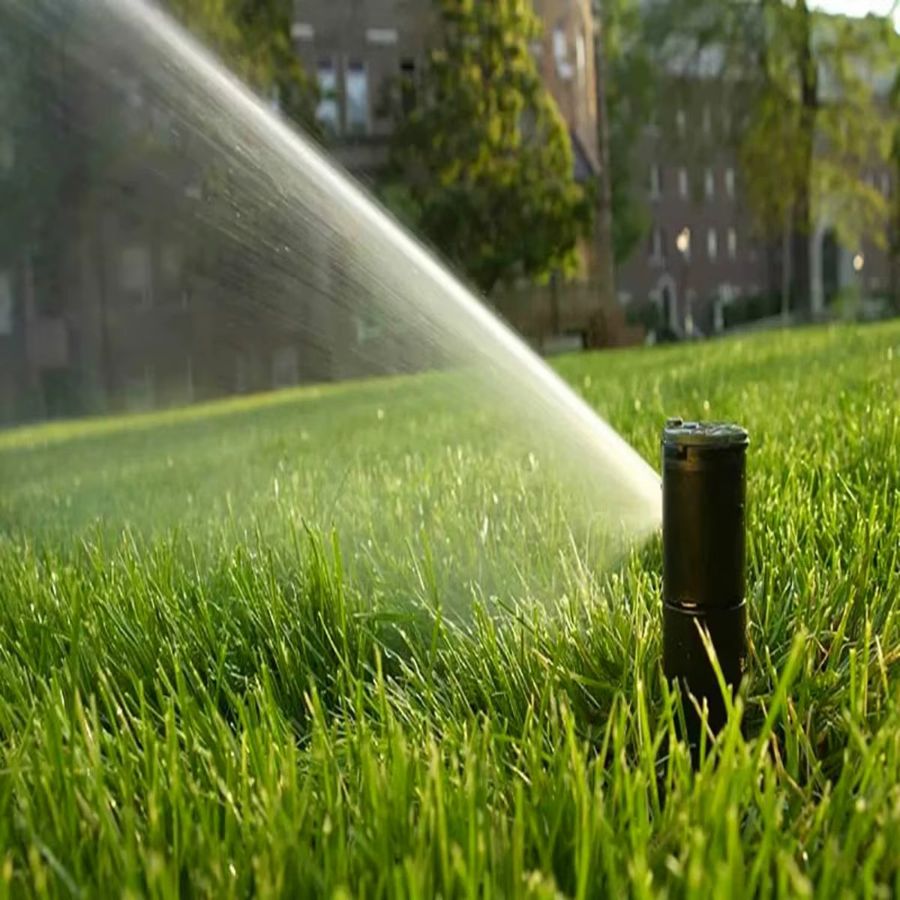 TOHONGADON Verstellbarer unterirdischer rotierender Sprinkler mit 1/2 Zoll Innengewinde für Garten und Rasen, 40 bis 360 Grad Sprühwinkel - Bild 5