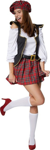 tectake Frauenkostüm Schotten-Girl - Bild 1
