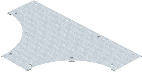 OBO Bettermann T-Abzweigung aus Metall in Silber - Bild 1