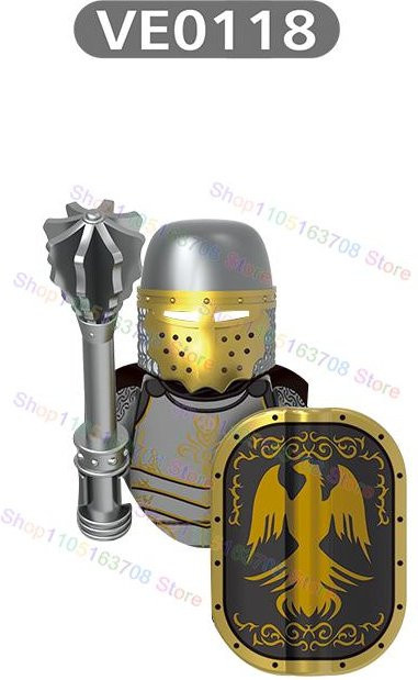 Linyi toy Bausteinset Mittelalter Templer Ritter Figuren - Bild 1