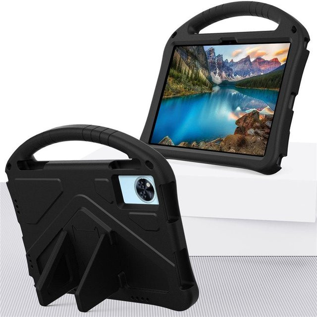 Kindersichere Tablet-Hülle mit Ständer und Griff für Doogee U11/U11Pro 11 2025 in Schwarz - Bild 1