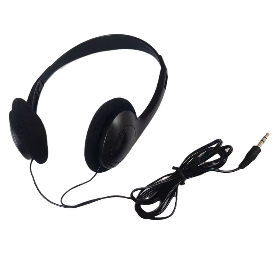 INS Retro Nostalgisches Over-Ear Headset Schwarz Kabelgebundene Kopfhörer - Bild 5