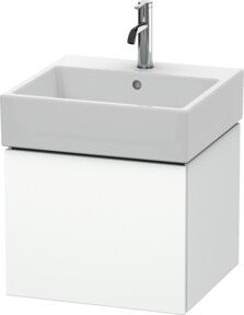 Duravit L-Cube Waschtischunterschrank weiß, wandhängend, B: 48,4 cm, T: 45,9 cm, H: 39,4 cm - Bild 1