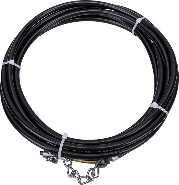 TOMTOP JMS Rohrreinigungsspirale mit 4 Meter flexiblem Schaft und rotierender Kette in Schwarz für Rohrverstopfungen von 50 bis 75mm - Bild 1