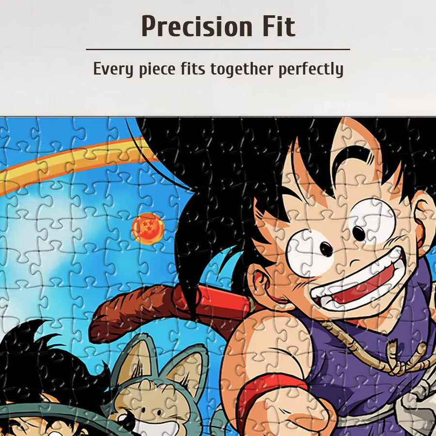 Dragon Ball Goku Super Saiyan Puzzle, Holzpuzzle, 108 Teile - Bild 2