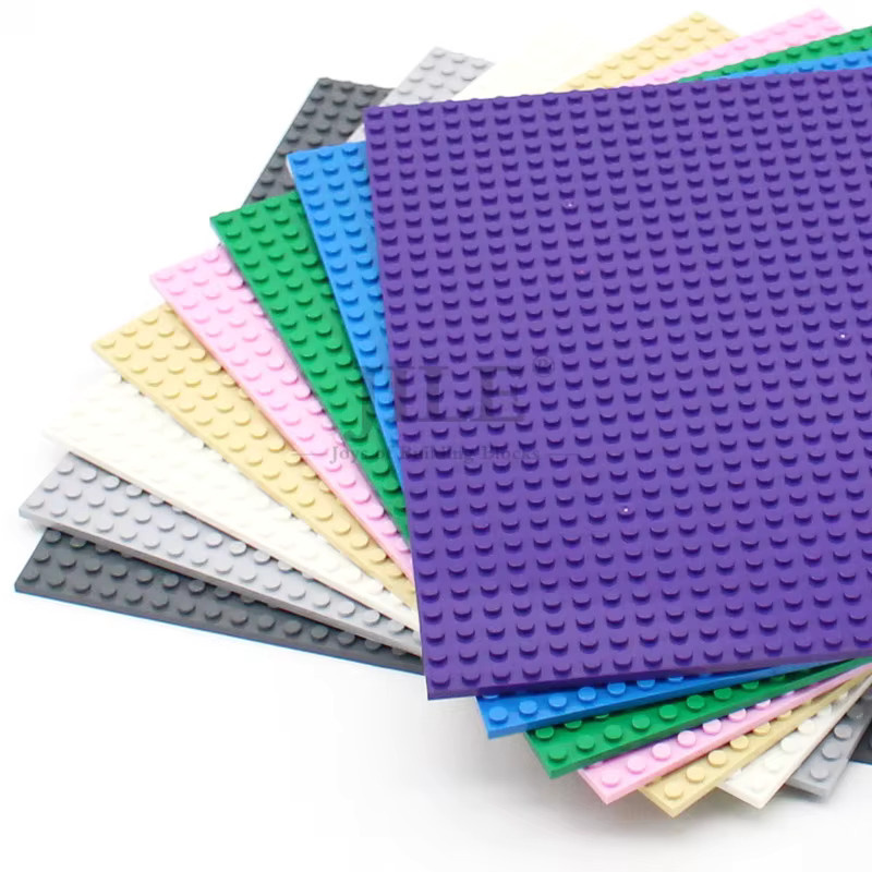 jile MOC 32x32 Doppelseitige Grundplatte, Bausteine, 3811 Teile, Grün, Bunt / Mehrfarbig - Bild 3