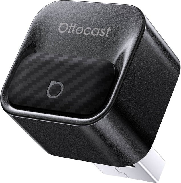 Ottocast Mini Pico Style B Wireless Carplay und Android Auto Adapter CA525-T3 in Schwarz - Bild 1