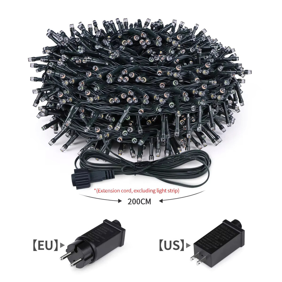 Gyarfas Twinkle Star LED Lichterkette Wasserdicht für Outdoor Garten und Weihnachten - Bild 5