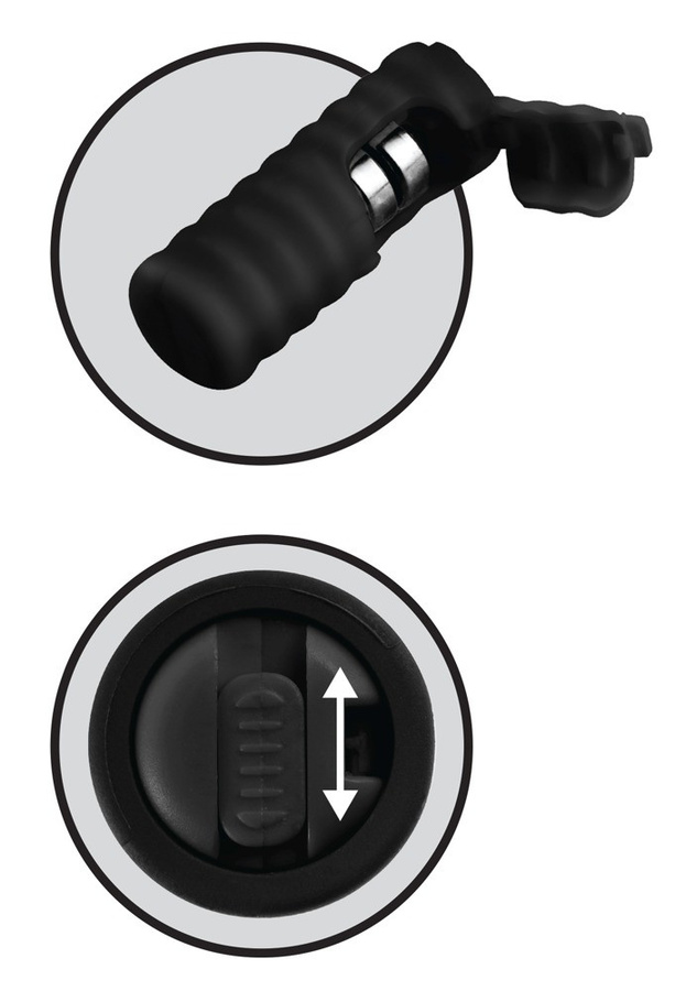 Vibrating Silicone Nipple Lassos, Unisex - Bild 3