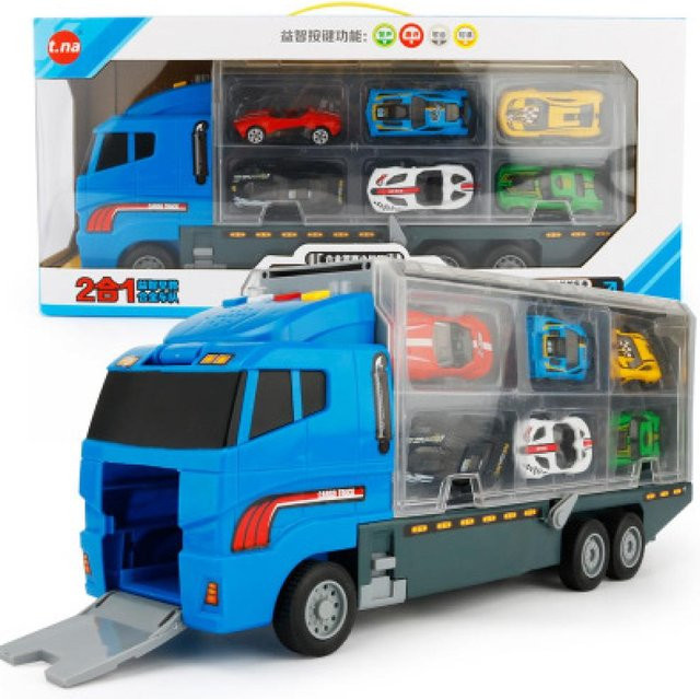 Linyi toy car Ingenieurfahrzeuge, Spielzeug Auto Modell, 6-teiliges Set, ab 3 Jahren - Bild 1