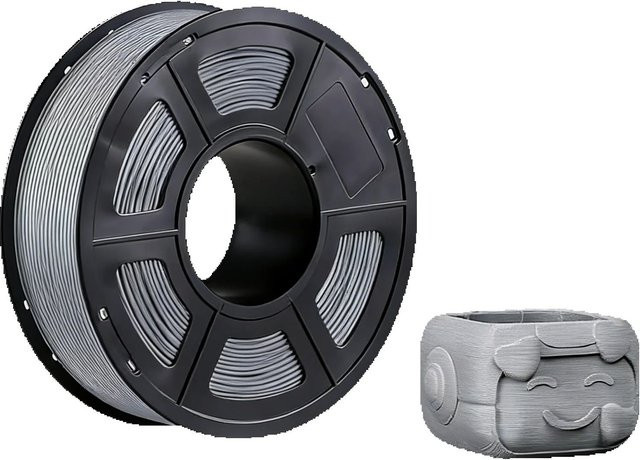 MANLANG TPU Flexibles Filament Grau 1,75mm 250g für FDM 3D-Drucker - Bild 1