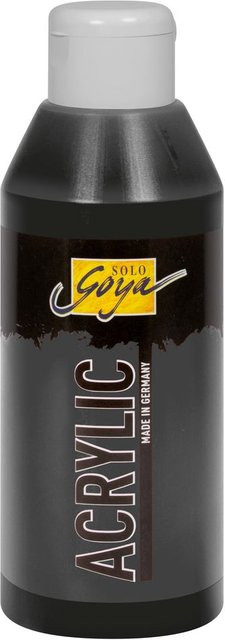 Solo Goya Acrylic in Schwarz, 250 ml - Bild 1