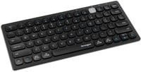 Kensington Multi-Device Dual Wireless Tastatur, kompakt, Schwarz, B/T/H: 310 x 140 x 35 mm - Bild 1