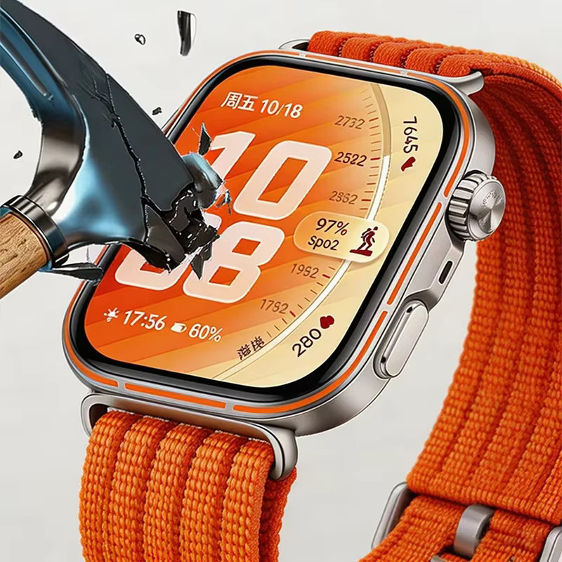 Schutzfolie Huawei Watch Fit 5 Pro, 3D/HD-Hydrogel, transparent - Bild 3