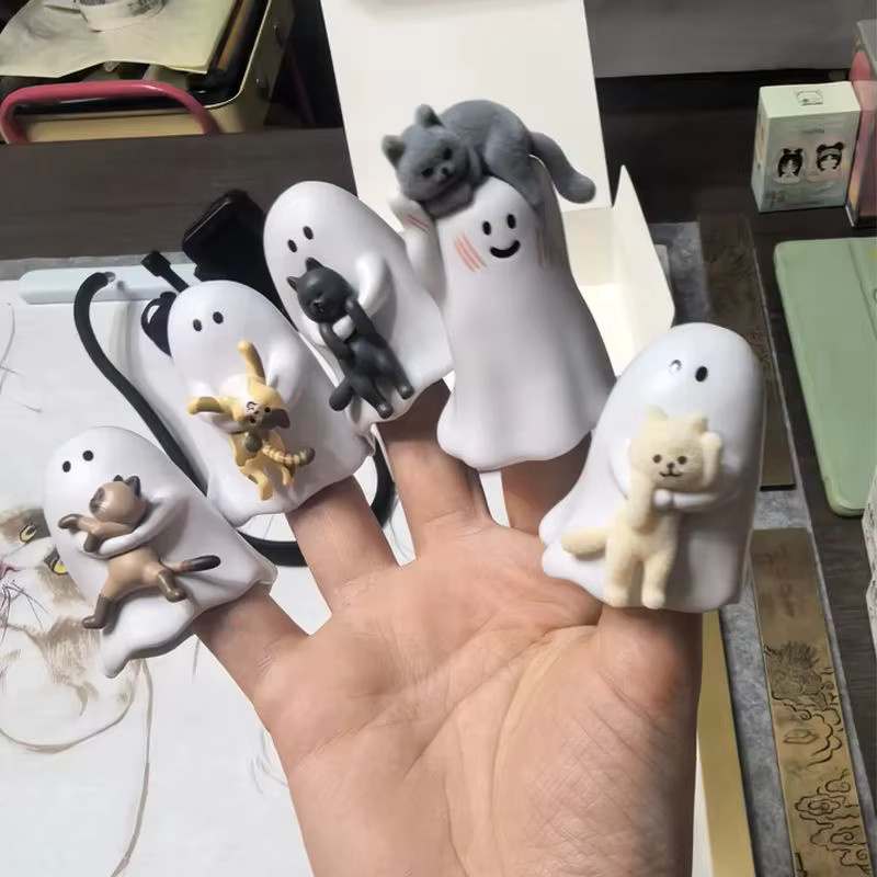 52toys Ghost Behold My Cat Blind Box, leuchtende Minifiguren, Sammelspielzeug - Bild 4