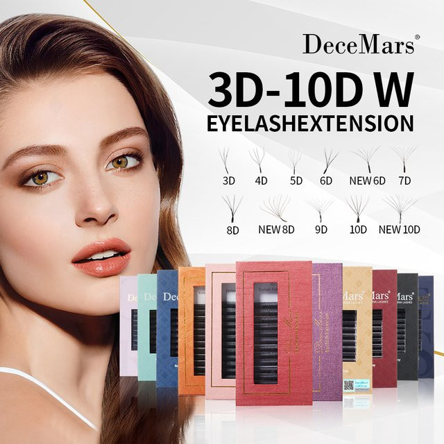 DeceMars Wimpernverlängerung, Black, Unisex - Bild 1