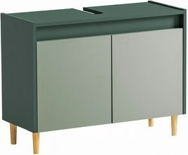Schildmeyer Waschbeckenunterschrank Lovis in Waldgrün, B/H: 80 x 60,1 cm - Bild 1